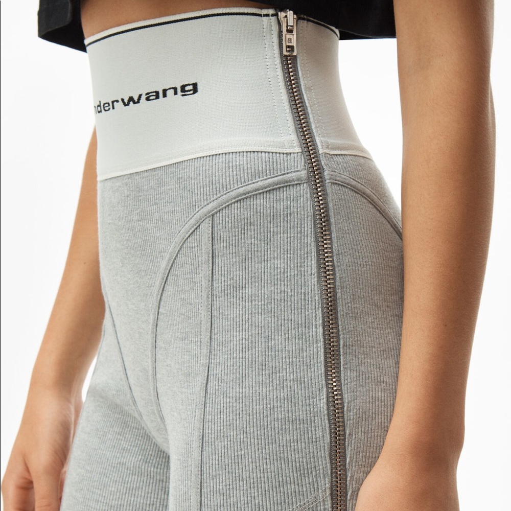 SOLD — do not buy .. Alexander Wang logo leggings